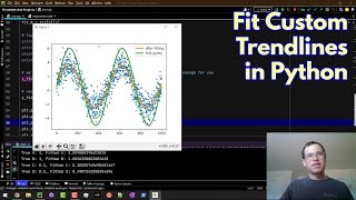 How to Fit Custom Trendlines in Python [upl. by Quintus909]