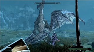 Serana just killed a dragon  The Elder Scrolls VSkyrim [upl. by Oap]