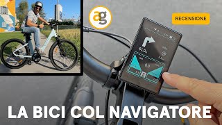 BICI ELETTRICA SMART LEGGERA Test Ride ADO Air 28 [upl. by Eizzik]