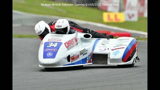 Molson British Sidecars Sunday 01 05 2022 Oulton Park [upl. by Gazo]