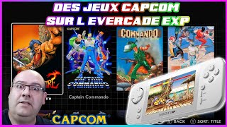 18 jeux Capcom dans la future console EVERCADE EXP de Blaze [upl. by Aihsenrad767]