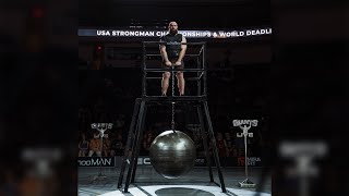 OLEKSII NOVIKOV  NEW WRECKING BALL HOLD WORLD RECORD [upl. by Bone]