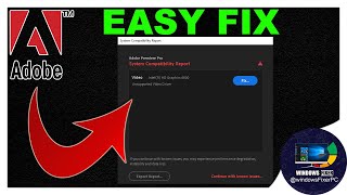 Troubleshooting Guide Adobe Premiere Pro Not Detecting Graphics Card  Fix GPU Issues 🔧💯 [upl. by Notlad]