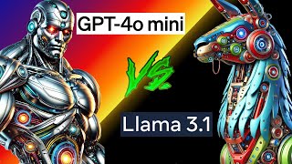 ChatGPT 4o Vs Llama 31 Battle of the Heavy Weights [upl. by Neibart795]