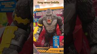 King Kong versus Godzilla action figures toys action shorts [upl. by Sillek852]