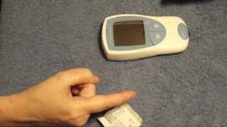 Coaguchek XS home blood testing for INR [upl. by Diannne]