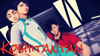 【Haikyu MMD】 Koshitantan 『Kuroo Akaashi Oikawa』 [upl. by Aicelet32]