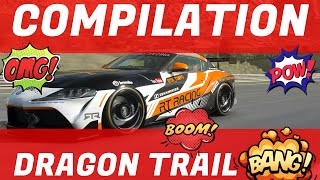 Gran Turismo 7  Crashes  Punts and Carnage Dragon Trail Compilation  Daily Race B  PS5 4k [upl. by Lipfert]