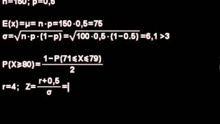 Video 3 ZTabelle Annäherung der Binomialverteilung durch Normalverteilung [upl. by Nnaj905]
