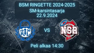 BSM Rauman Lukko vs NSR 2292024 [upl. by Clarissa]