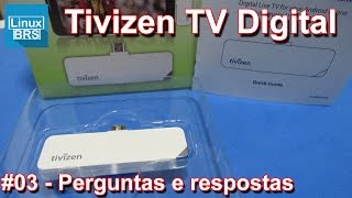 Vlog  Tivizen  Perguntas e respostas com Linuxbrs [upl. by Kerrie]