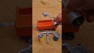 Mini tractor project mini motor water pump science project video [upl. by Leann351]