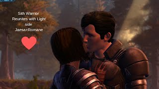 SwtorSith warrior Reunites with Light Side JaesaRomance [upl. by Iliram951]