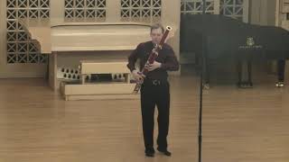 C Ph E Bach Sonata trancribed to D minor for bassoon Václav Vonášek [upl. by Ellennaj]