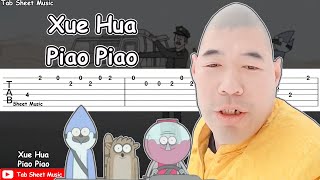 Xue Hua Piao Piao Meme Guitar Tutorial [upl. by Aiekal786]