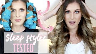 SLEEP STYLER FIRST IMPRESSIONREVIEW  DO THESE REALLY WORK [upl. by Asilat]