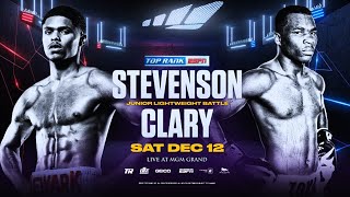 1212 Shakur Stevenson vs Toka Kahn Clary Full Fight [upl. by Yemar]