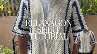 Relaxagon Shirt Beginner Tutorial step by step [upl. by Schatz]