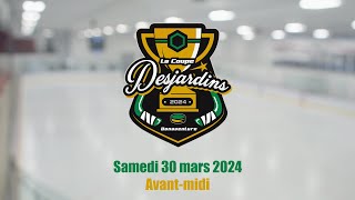 Coupe Desjardins à Bonaventure Samedi 30 mars 2024 avantmidi [upl. by Aeslehs256]