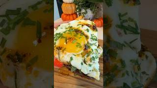 Healthy Breakfast Idea healthybreakfastideas healthybreakfastrecipe chilioilrecipe toast [upl. by Iruyas]