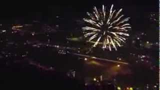 New Years Eve 2014 in NaplesCapodanno 2014 a Napoli [upl. by Imerej]