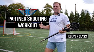 Lacrosse Partner Shooting Workout [upl. by Atok]