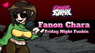 FNF  Fanon Chara  Friday Night Funkin [upl. by Fleisig]