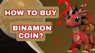 PAANO BUMILI NG BINAMON COIN AT MONSTERS PLAY TO EARN [upl. by Aisorbma887]