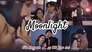 FMV Moonlight chinese drama 2023  mix Korean viral update chenxinhai keying [upl. by Fransen]