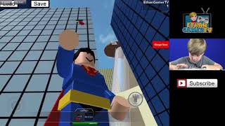 Im SUPERMAN in Roblox SuperHero City III roblox [upl. by Virginia]