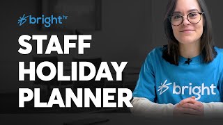 Staff Holiday Planner  BrightHR [upl. by Adnohs495]