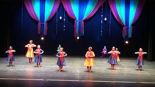 Kathak  Eka Dantaya  Ganesh Vandana  Kids performance [upl. by Aissatan]