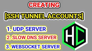 How to Create UDP Slow DNS and WebSocket Accounts Unlock Secure Browsing [upl. by Teufert296]