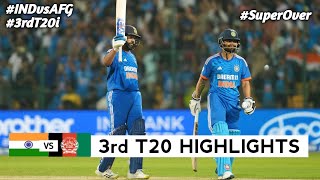 India vs Afghanistan 3rd T20 2024 Highlights  IND vs AFG 2024  IND vs AFG 3rd T20 Highlights 2024 [upl. by Eissahc]