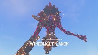 WINDBLIGHT Ganon Boss Fight  The Legend of Zelda Breath of the Wild [upl. by Benji]