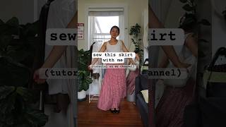 free skirt pattern and tutorial by me 🫶🏼 [upl. by Mia756]