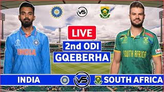 India vs South Africa 2nd ODI Live  IND vs SA 2nd ODI Live Scores amp Commentary [upl. by Namor272]