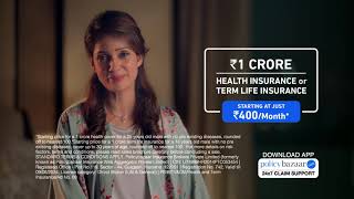 Vidya Malvade Explains Health Insurance amp Term Life Insurance  Policybazaar [upl. by Mayda91]