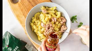 Italian Recipe Tuna Pasta with Sundried Tomato Pesto [upl. by Afra24]