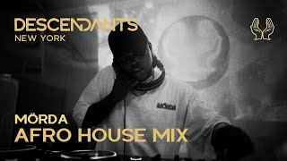 MÖRDA Afro House  Tech DJ Set Live From DESCENDANTS New York [upl. by Jania701]