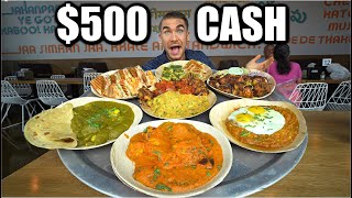 quot500 Says You Cant Eat Itquot AMERICAS BIGGEST INDIAN FOOD EATING CHALLENGE [upl. by Vareck]