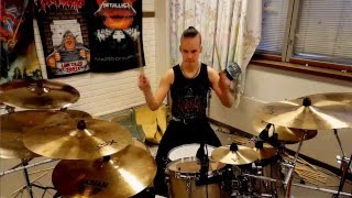 Watain  Malfeitor DRUM COVER [upl. by Tallou52]