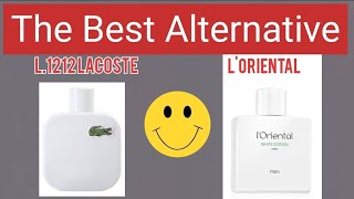 LORIENTAL WHITE EDITION BEST CLONE FOR LACOSTE WHITE L1212 مراجعة عطر اوريونتال وايت [upl. by Oicirbaf]