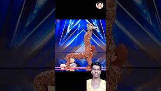 Americas Got Talent Giraffe🦒 Magic 😮😮 only my face  Duo SchumacherAGTamericagottalentmagic [upl. by Helen]