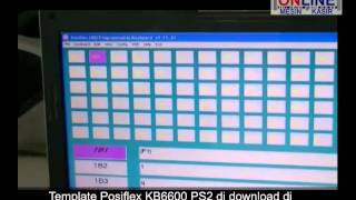 Posiflex KB6600 Cara Setting dan Test [upl. by Lanevuj238]