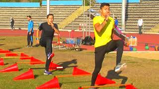 Entrenamientos de Atletismo  Técnicas de carrera [upl. by Aribold]