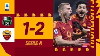 Sassuolo 12 Roma  Serie A Highlights 202324 [upl. by Nanfa]