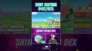 Shiny Shaymin 404 Encounters Live Reaction pokemon shinypokemon shinyhunting shaymin shiny [upl. by Ardnik183]