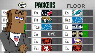 FULL Green Bay Packers 2024 Preview Win Total Floor amp Ceiling [upl. by Remos74]