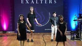 eKidz  I Am Yours  Kids Worship Dance  Exalters Church 3rd Anniversary 2024 [upl. by Enirehtak]